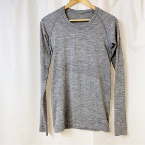Lululemon Swiftly Tech Long Sleeve Grey Size 8